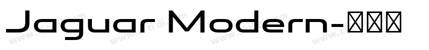 Jaguar Modern字体转换